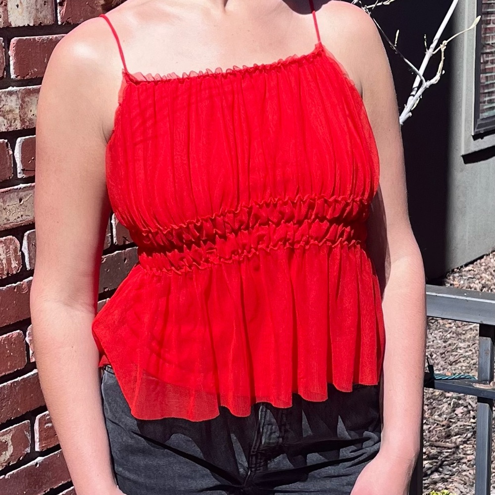 Red Women's Top